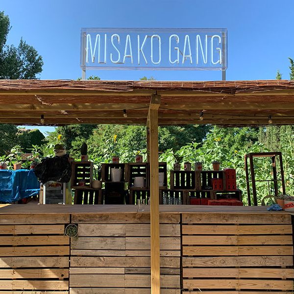 Cartel Luminoso de neón Misako Gang